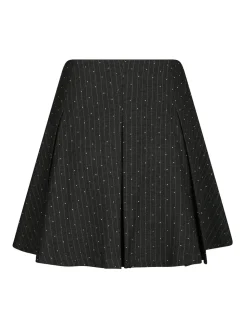 Selah B Pinstripe Nederdel, Antracit, 38