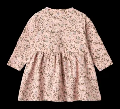 Sessa Jersey Baby Kjole, Rose Powder Flowers, 92 cm