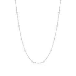 Sfere Halskæde, Silver, 38+5 cm