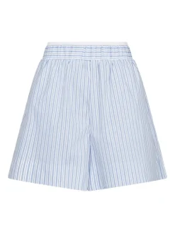 Shady Stripe Shorts, Light Blue, 34