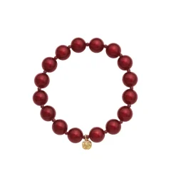 Shani Heart Armbånd, Gold Plated, 18 cm