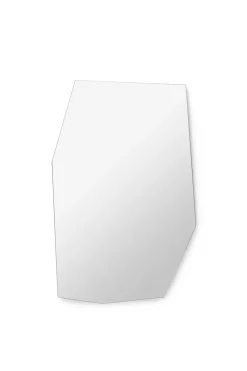 Shard Spejl, Sølv, 59,5x76,4 cm