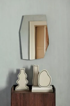 Shard Spejl, Sølv, 59,5x76,4 cm