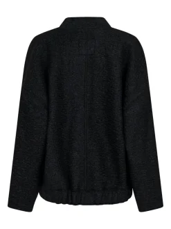 Sharon Bomber Jakke, Sort, 42