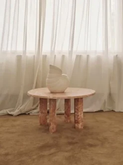 Shell Vase, Off-White