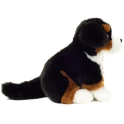 Siddende Berner Sennen, Sort/Brun