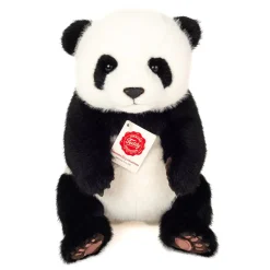 Siddende Panda, Sort/Hvid