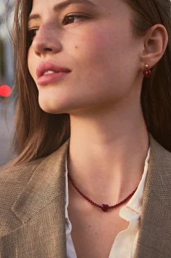 Sienna Heart Halskæde, Gold Plated, 40+3 cm