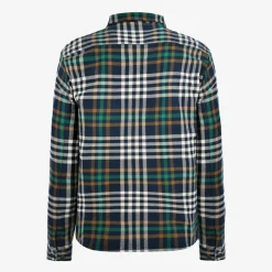 Sieven Check Overshirt, Green Tree Top, S