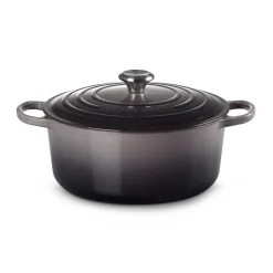 Signature Rund Støbejernsgryde, Flint, 6,7 L