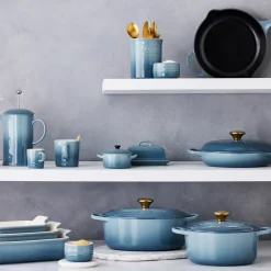 Signature Stentøjs Bestik- & Redskabskrukke, Chambray