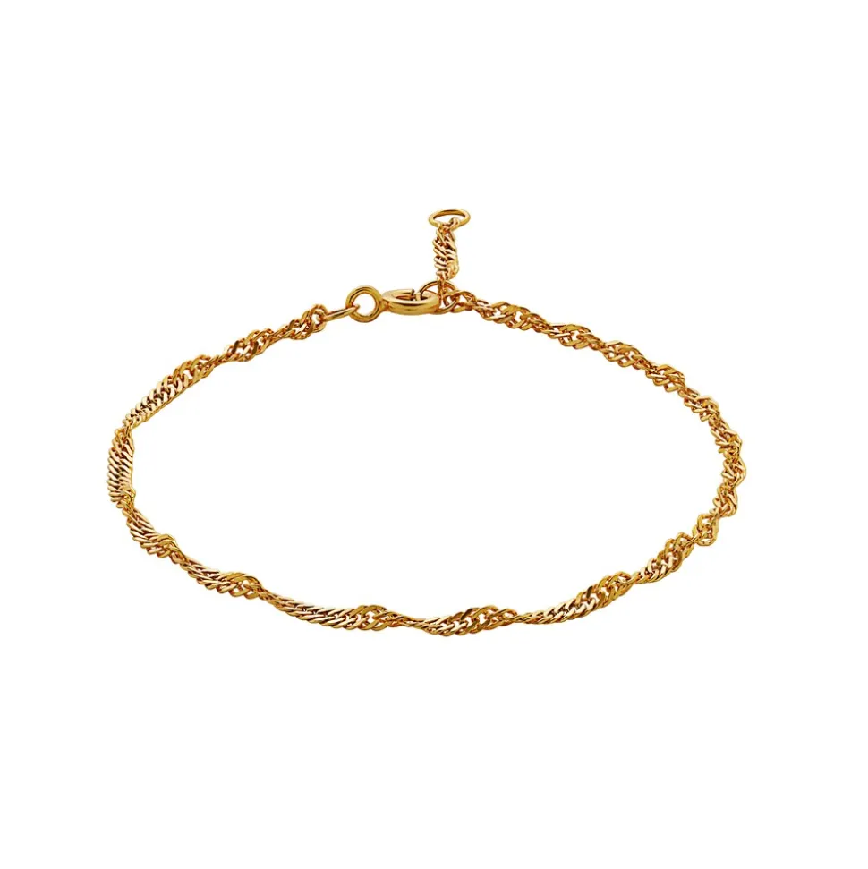 Sigrid Armbånd, Guld, 17,5 cm