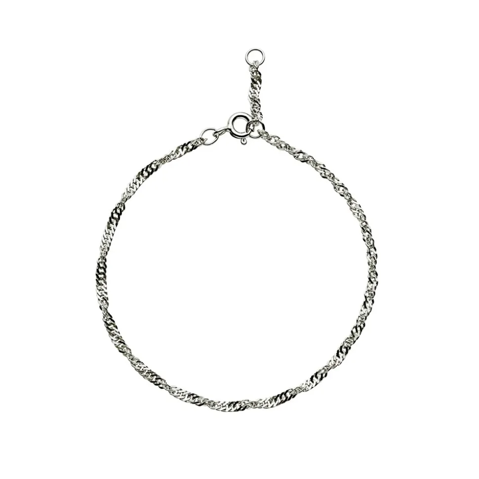 Sigrid Armbånd, Sølv, 17,5 cm