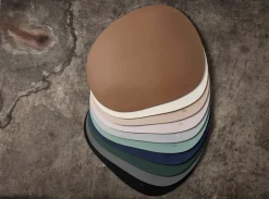 Silikone Dækkeserviet, Mocca, 33,5x41 cm