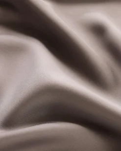 Silky Bamboo Pudebetræk, Dark Truffle, 60x63 cm