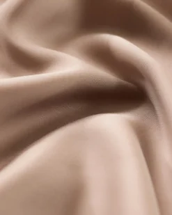 Silky Bamboo Pudebetræk, Taupe, 60x63 cm