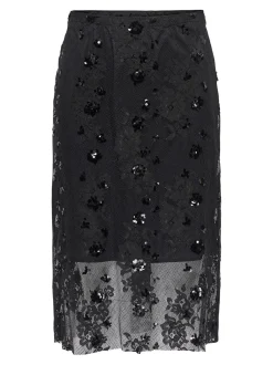 Sinna Lace Nederdel, Black, L