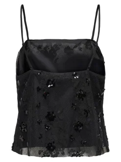 Sinna Lace Top, Black, M