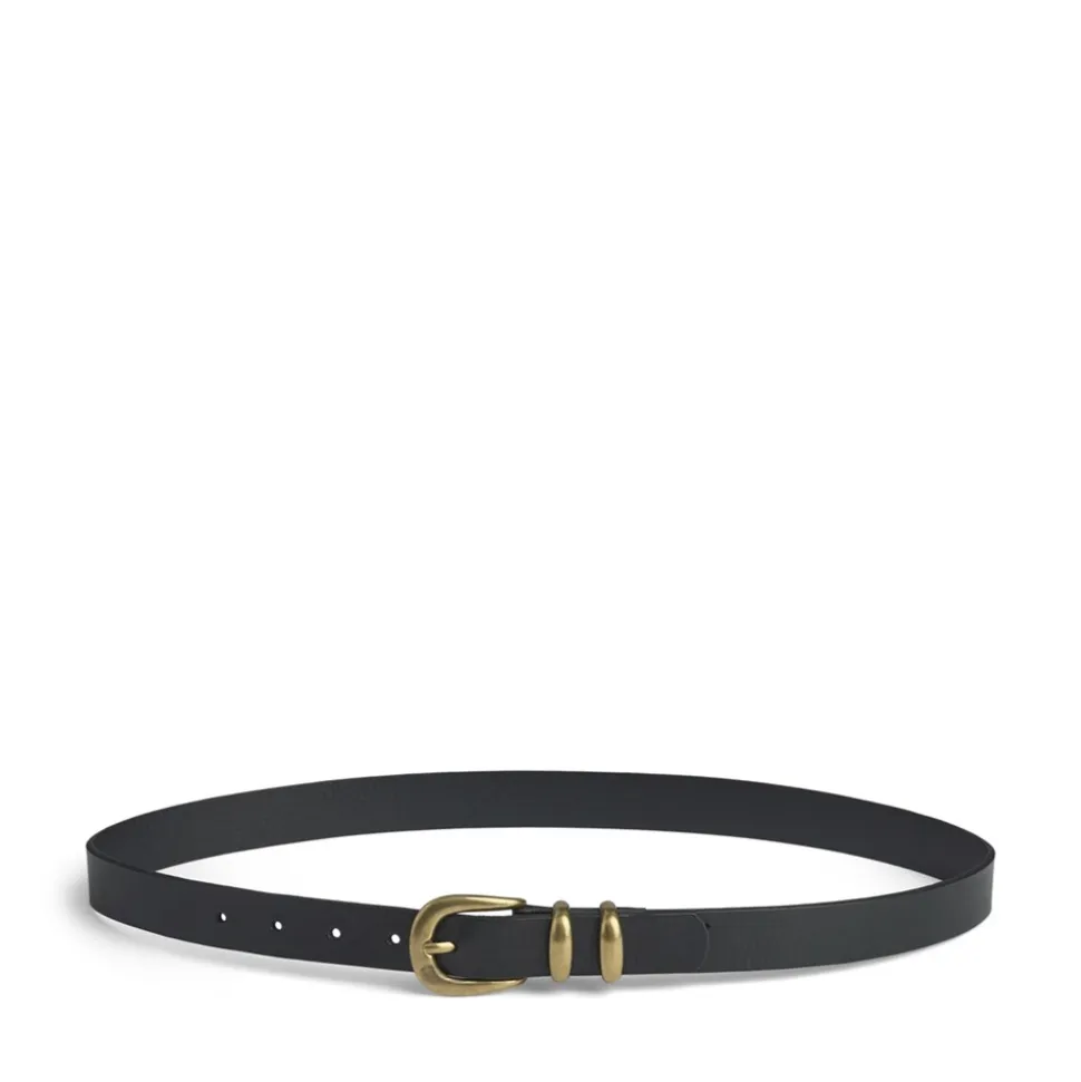 Siona Bælte, Black/Gold, 105 cm