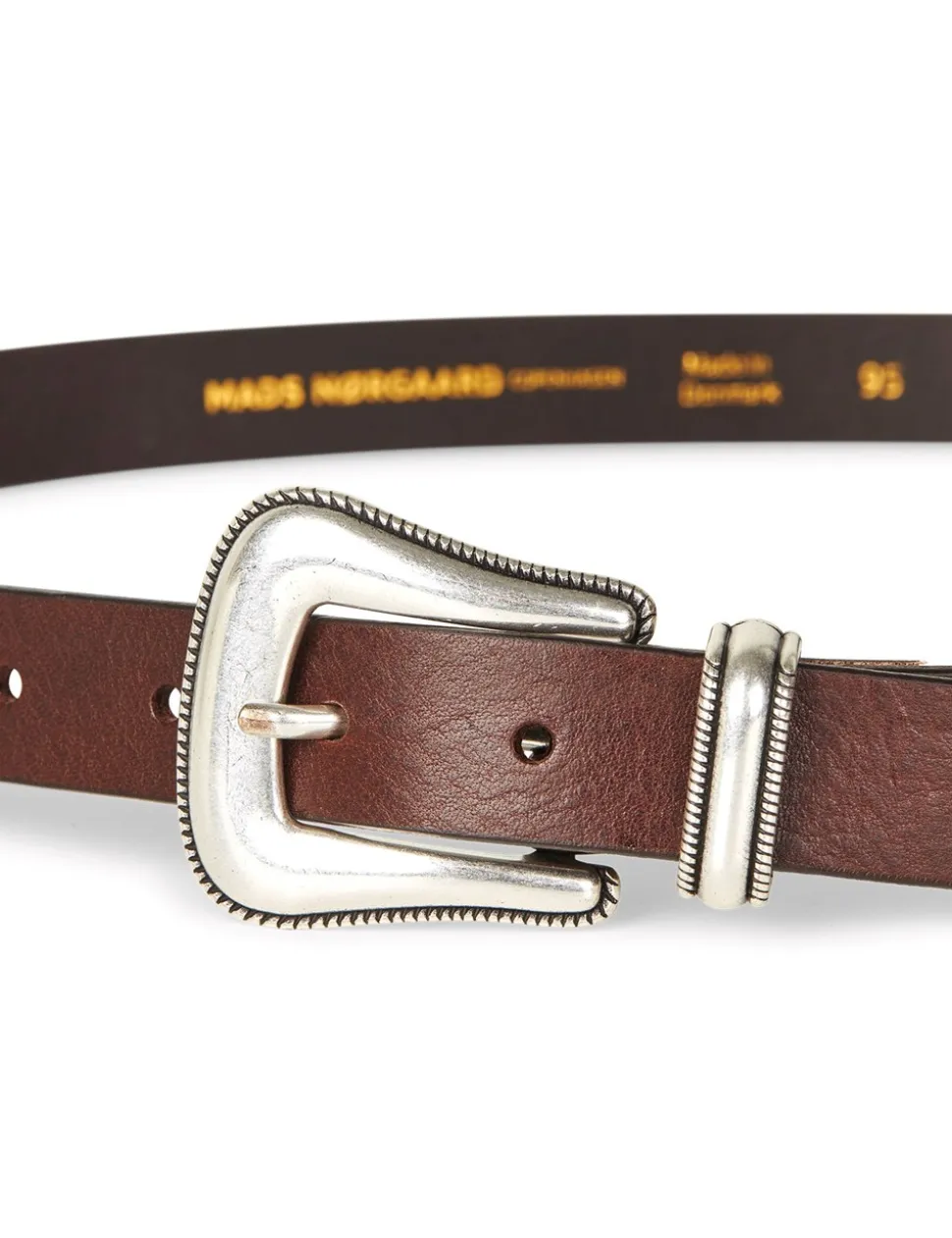 Skin Billy Bælte, Dark Brown, 95 cm