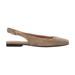 Slingback Ballerinasko, Dark Sand, 38