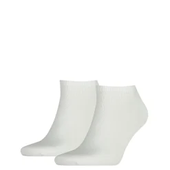 Sneaker 2-pak Ankelstrømper, Hvid, 39-42