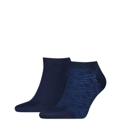 Sneaker 2-pak Strømper, Navy, 43-46