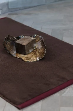 Soft Bademåtte, Brown/Sand, 50x80 cm