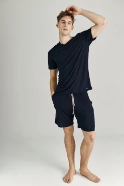 Soft Premium Pyjamas, Navy, L