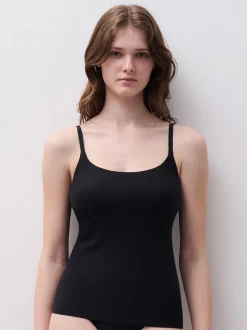 Softstretch Chemise Top, Sort, M/L