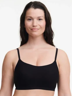 Softstretch Foret Bøjlefri BH, Sort, M/L