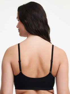 Softstretch Foret Bøjlefri BH, Sort, M/L