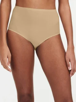 Softstretch Højtaljede Trusser, Nude