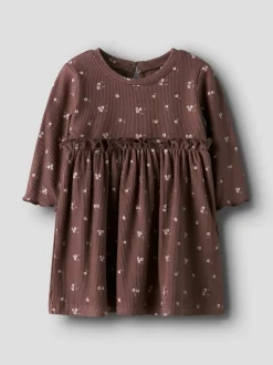 Soho Langærmet Kjole, Peppercorn, 74 cm