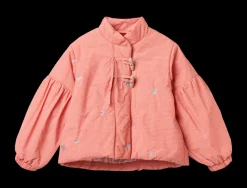 Sola Lightweight Puffer Jakke, Red Check, 92 cm