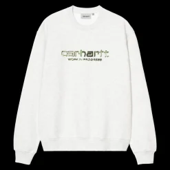 Solar Chrome Sweatshirt, Ash Heather, L