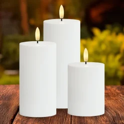 Solar Sille 3 stk. sæt, Hvid