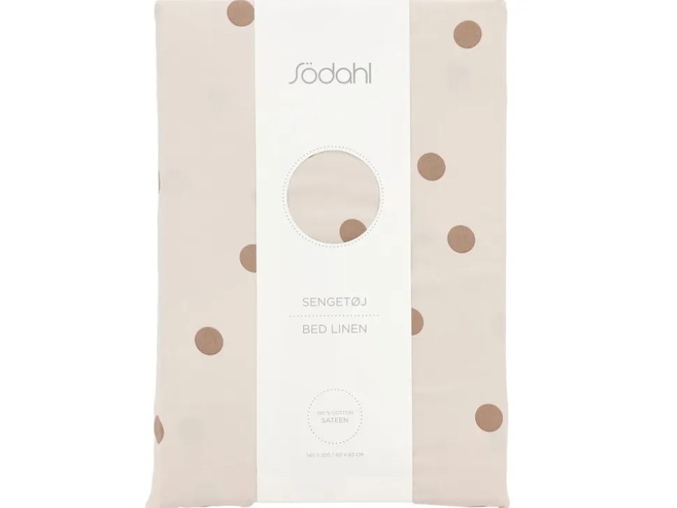 Solaris Sengetøj, Warm Taupe, 140x220 cm