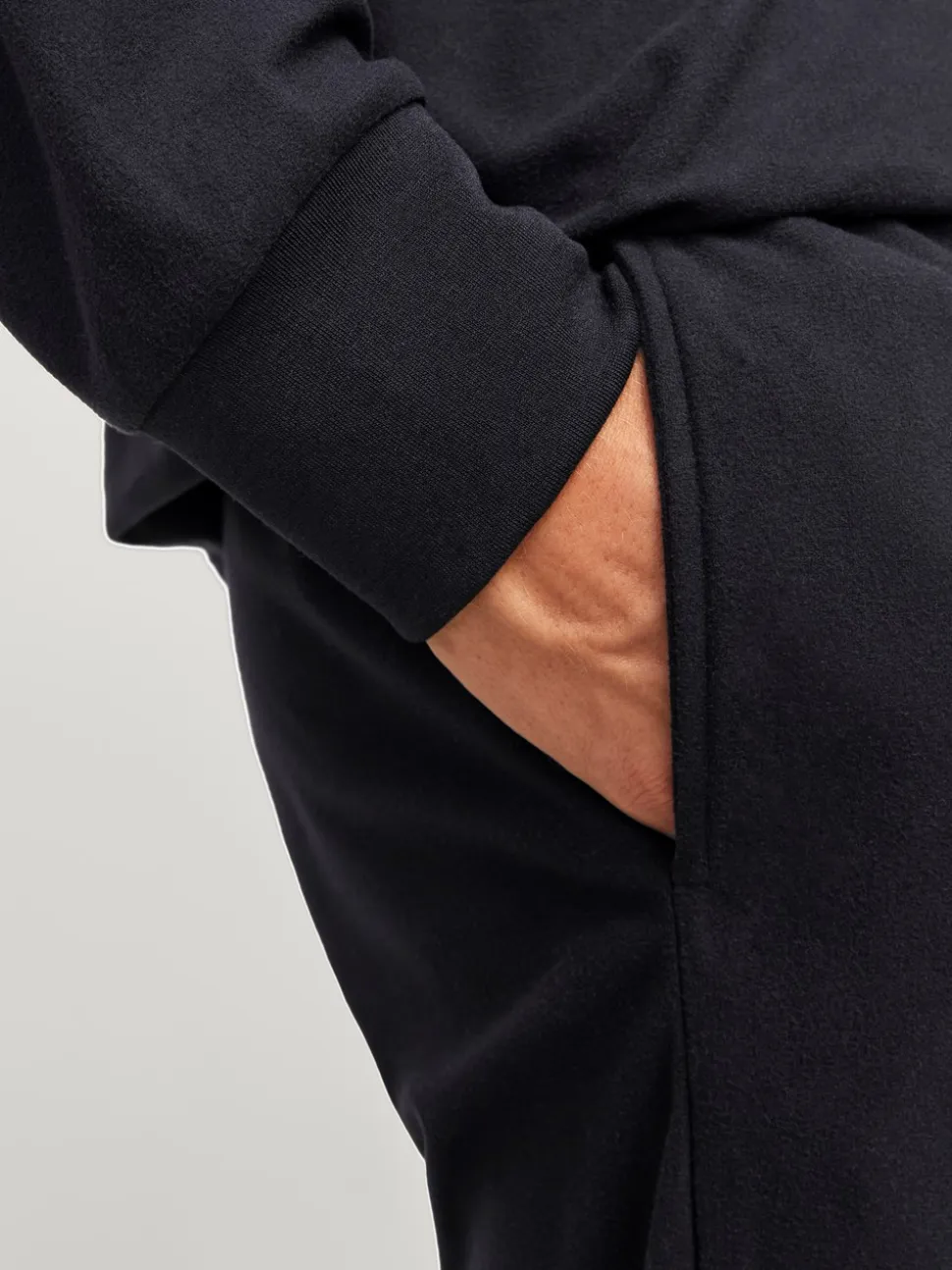 Solid Lounge Sæt, Black, S