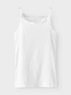 Solid Strap 4-pak Undertrøje, Black/White, 116 cm