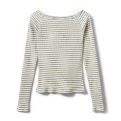 SomaSY Bluse, Grey Striped, 164 cm