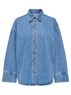 Sophie Denimjakke, Medium Blue Denim, XL