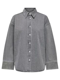 Sophie Denimjakke, Medium Grey Denim, L