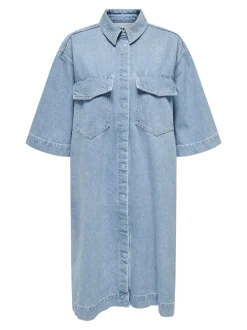 Sophie Denimkjole, Light Blue Denim, XS