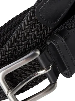 Spring Woven Bælte, Black, 105 cm