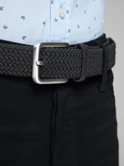 Spring Woven Bælte, Black, 105 cm