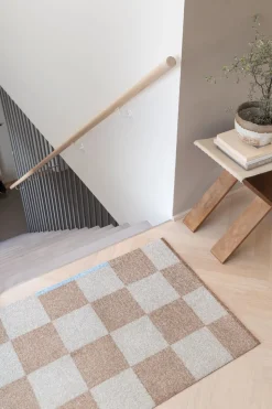 Square All-Round Gulvtæppe, Camel, 70x150 cm