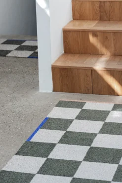 Square All-round Måtte, Dark Olive, 70x150 cm