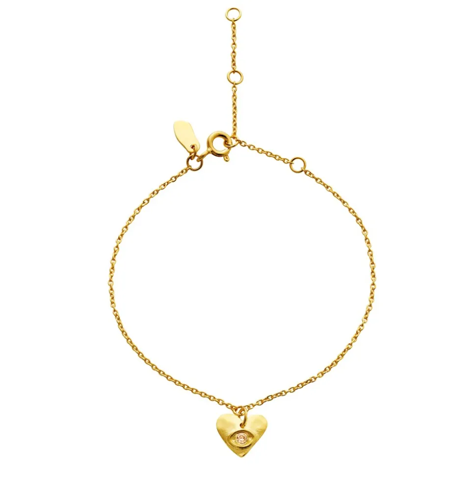Stacia Armbånd, Gold Plated
