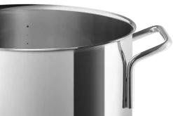 Stainless Steel Gryde, 6,5 L